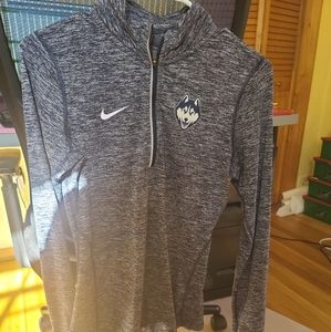 Nike Dri Fit UCONN long sleeve quarter zip